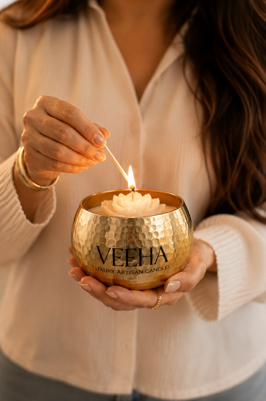 Urlie – 4-inch Gold Bowl — Studio Veeha