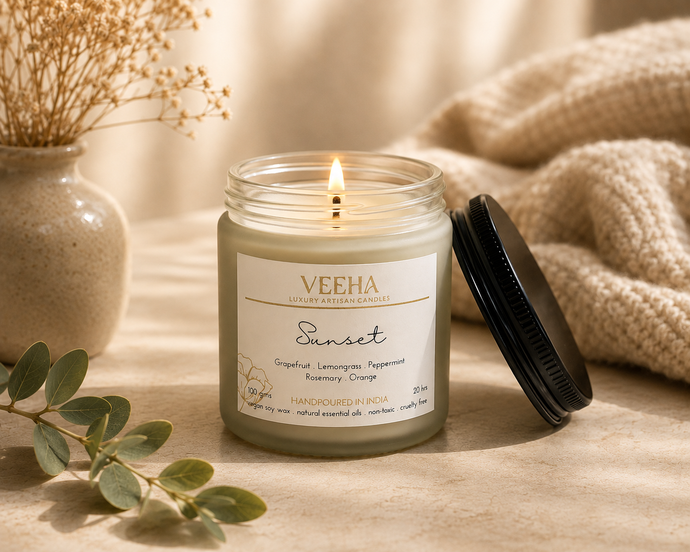 Glass Jar – Sunset — Studio Veeha