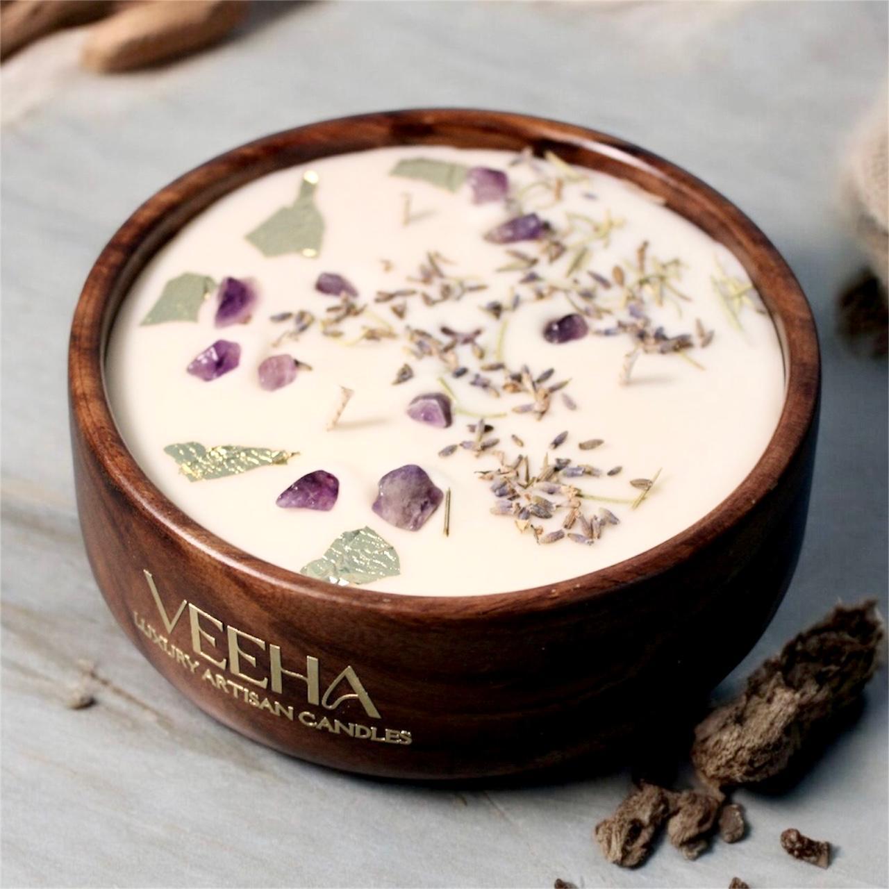 Wooden Bowl – 4-inch Calm — Studio Veeha